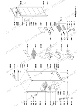 Схема №1 WV1600NFW (F090742) с изображением Руководство для сплит-системы Indesit C00355133