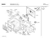 Схема №1 HF87020FB с изображением Корпус для свч печи Bosch 00236202