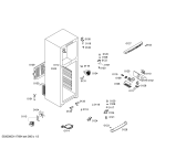 Схема №1 BD2663TM с изображением Панель управления для холодильника Bosch 00662562