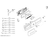 Схема №1 WM10E462ME с изображением Панель управления для стиралки Siemens 00672184