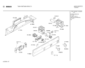 Схема №1 WMT200014B T2000 с изображением Панель для сушильной машины Bosch 00118542