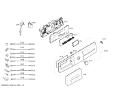 Схема №1 WM12E460ME с изображением Панель управления для стиралки Siemens 00660478