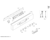 Схема №1 SMU45KS02E SilencePlus с изображением Передняя панель для посудомоечной машины Bosch 11025653