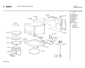 Схема №1 HF0640 с изображением Пружина для микроволновой печи Bosch 00019880
