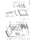 Схема №1 KRB 15 GH с изображением Дверка для холодильной камеры Whirlpool 481241618415