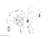Схема №1 BM221100 с изображением Силовой модуль для плиты (духовки) Bosch 00648231