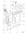 Схема №1 GSIK 6593/2 AL с изображением Обшивка для посудомоечной машины Whirlpool 481245372834