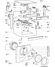 Схема №1 AWM 302/3 с изображением Декоративная панель для стиральной машины Whirlpool 481245219947