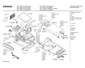 Схема №1 VS71155 SUPER 711 ELECTRONIC с изображением Решетка для электропылесоса Siemens 00094812