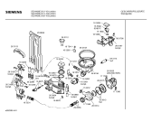 Схема №1 SE24400EU с изображением Переключатель для посудомойки Siemens 00173926