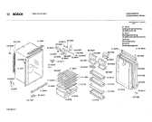 Схема №1 KFL2221 с изображением Панель для холодильной камеры Bosch 00119120
