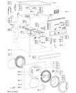 Схема №1 AWO/D 8107 с изображением Микромодуль для стиральной машины Whirlpool 481221470214