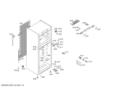 Схема №1 KDN40A60NE с изображением Дверь для холодильной камеры Bosch 00246044