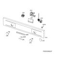 Схема №1 BE430442SW с изображением Обшивка для электропечи Aeg 5619076978