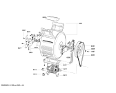 Схема №1 WP13T552BY с изображением Кнопка для стиралки Siemens 00617769