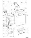 Схема №1 ADP 4730 с изображением Обшивка для посудомойки Whirlpool 481245373429