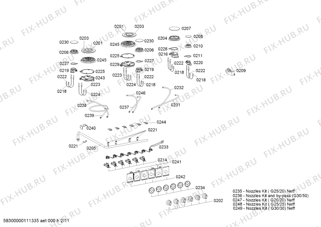 Схема №1 F3470N0 Neff с изображением Труба для духового шкафа Bosch 00446626