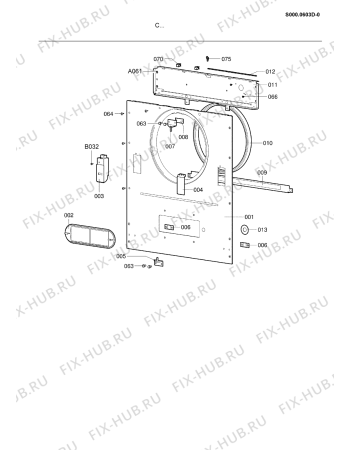 Схема №1 TRW 5071 RE с изображением Рамка Whirlpool 481241728077