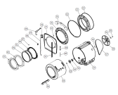 Схема №1 FTL 360 SE   -White (900003147, WM25.3) с изображением Обшивка для стиральной машины Gorenje 191082