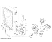 Схема №1 SMS54M52EU SilencePlus - tp3 с изображением Передняя панель для посудомоечной машины Bosch 00790684