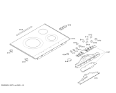 Схема №1 PKK775T01E с изображением Стеклокерамика для духового шкафа Bosch 00476681