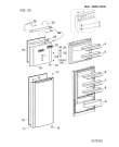 Схема №1 ENXTY19252FO3TK (F085150) с изображением Дверца для холодильника Indesit C00305151