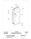 Схема №1 BEKO FSA 25300 (7501020006) с изображением Компрессор для холодильника Beko 4542471900