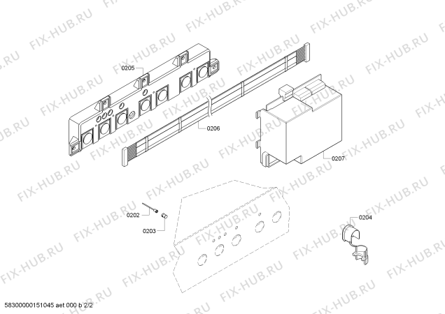 Схема №1 PH42CS с изображением Сопротивление для плиты (духовки) Bosch 00620804