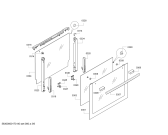 Схема №1 B15E52N3GB с изображением Панель управления для духового шкафа Bosch 00743052