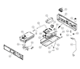 Схема №1 2-60, 2-61 SE   -White #9203162 (335793, WM66SE) с изображением Декоративная панель для стиральной машины Gorenje 188185