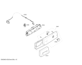 Схема №1 WTE84183 с изображением Панель управления для сушилки Bosch 00662348
