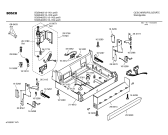 Схема №1 SGS8402EU Exklusiv с изображением Передняя панель для электропосудомоечной машины Bosch 00352094