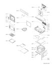 Схема №1 AKP501/WH с изображением Обшивка для духового шкафа Whirlpool 481245318975