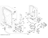 Схема №1 SX56P551EU с изображением Набор кнопок для электропосудомоечной машины Bosch 00622766