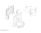 Схема №1 HGD625250H с изображением Столешница для электропечи Bosch 00711921