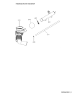 Схема №1 LOS 808 с изображением Ручка (крючок) люка для стиралки Whirlpool 482000009881