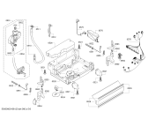 Схема №1 SMS58M98IL, ActiveWater L 6,5 L made in Germany с изображением Передняя панель для посудомоечной машины Bosch 00708974