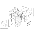 Схема №1 SGI55E02EU с изображением Передняя панель для посудомоечной машины Bosch 00444705