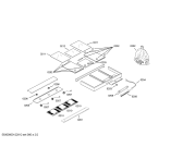 Схема №1 AW543120 с изображением Стеклянная полка для вентиляции Bosch 00364948