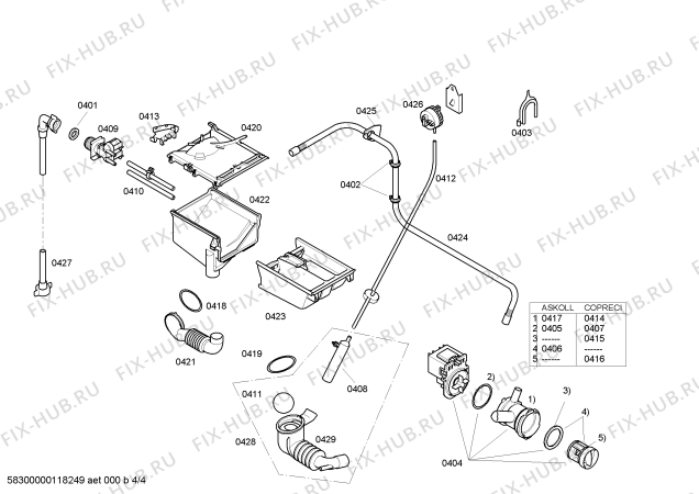 Схема №1 CM1000HTR PROFILO с изображением Панель управления для стиралки Bosch 00660857