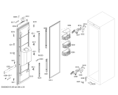Схема №1 FI24DP30 с изображением Набор деталей для холодильника Bosch 00701073