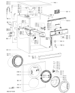 Схема №1 AWO/D 6100 S с изображением Микромодуль для стиральной машины Whirlpool 480111102718
