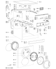 Схема №1 AWO/D 4113/P с изображением Обшивка для стиральной машины Whirlpool 481245217837