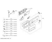 Схема №1 WAE24260FF с изображением Панель управления для стиралки Bosch 00665221