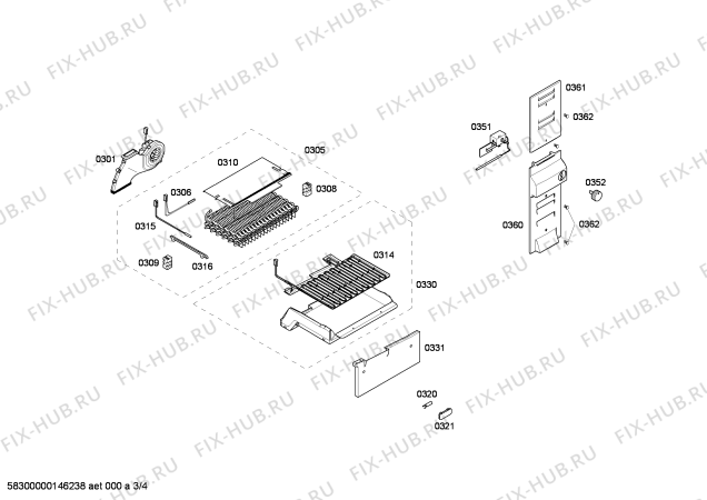 Схема №1 KGN36X15 с изображением Дверь для холодильной камеры Bosch 00247144