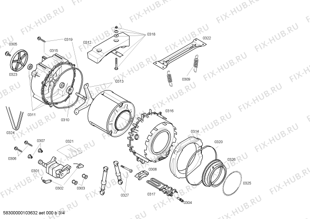 Схема №1 WFO1661PL Maxx WFO 1661 с изображением Панель управления для стиралки Bosch 00434868