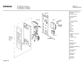 Схема №1 HF77021FB с изображением Панель управления для свч печи Siemens 00299175