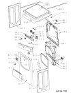 Схема №1 AWL 204 с изображением Декоративная панель для электросушки Whirlpool 481245214514