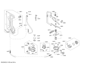 Схема №1 DWHD860RFP SAPPHIRE GLOW с изображением Модуль управления, запрограммированный для посудомоечной машины Bosch 11024471