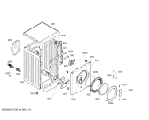 Схема №1 WM08E410IT с изображением Панель управления для стиралки Siemens 00449964